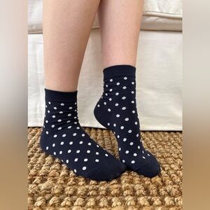 Brandy melville polka dots socks